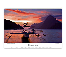 Philippinen Kalender mit Dauerkalendarium